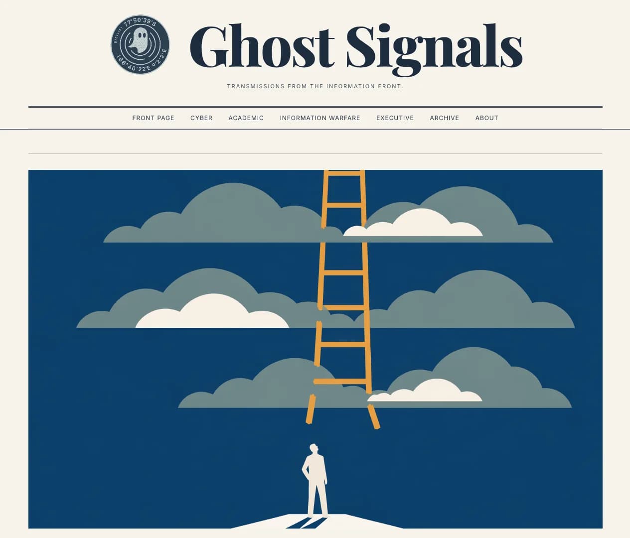 Ghost Signals — a cybersecurity publication built by Iceberg Labs
